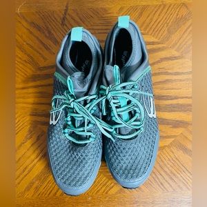 Spira Phoenix Running Walking shoes charcoal mint size 10